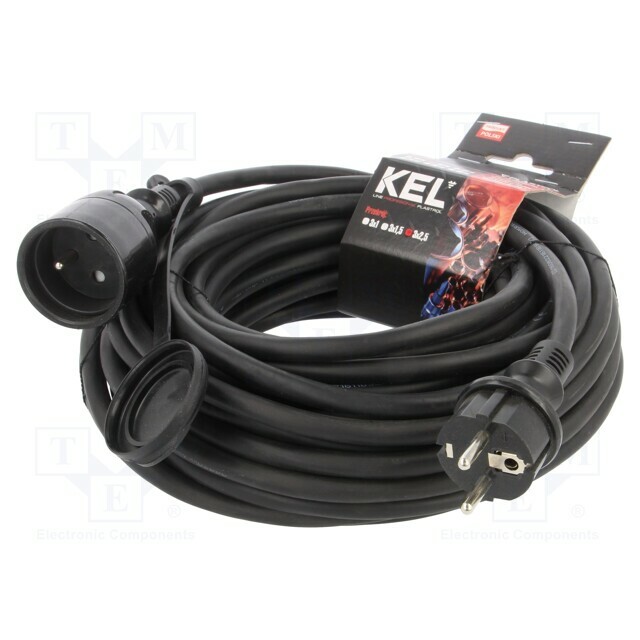 KEL Extension lead; H05RR-F; 3G2.5mm2