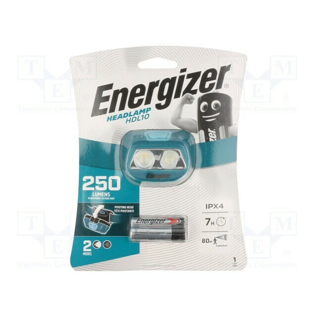 ENERGIZER Torch: LED headtorch; IPX4; 25lm