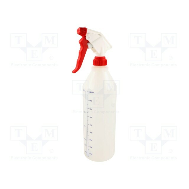Trigger sprayer; to acids; plastic; 1l