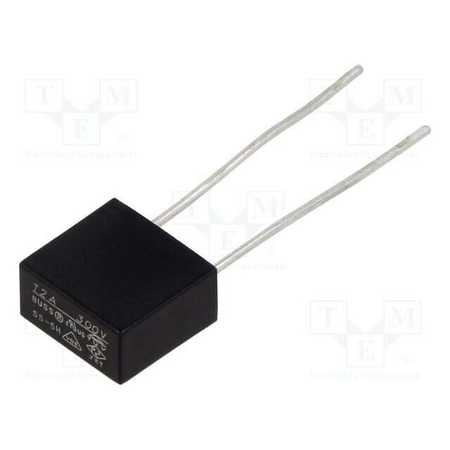 EATON/Bussmann Fuse: fuse; TE5; THT; 2A