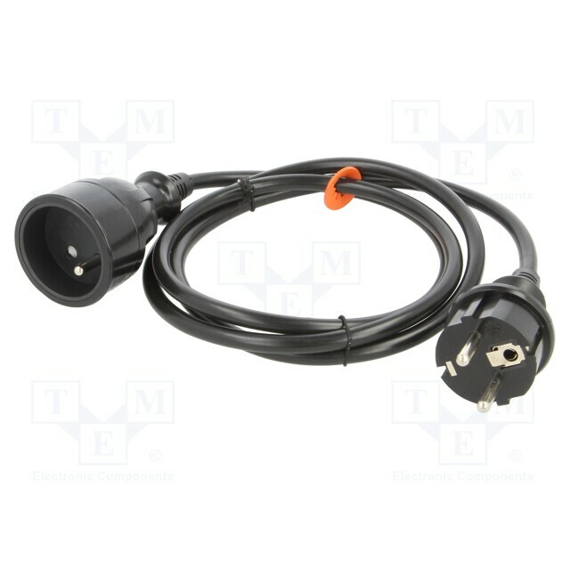 PLASTROL Extension lead; H03VV-F; 3G1.5mm2