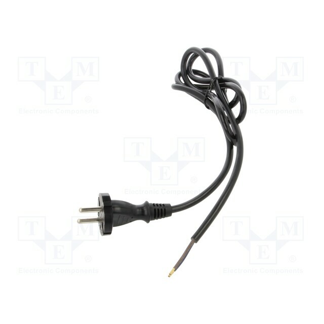 PLASTROL Cable; H05BQ-F; 2x1mm2; CEE 7/17
