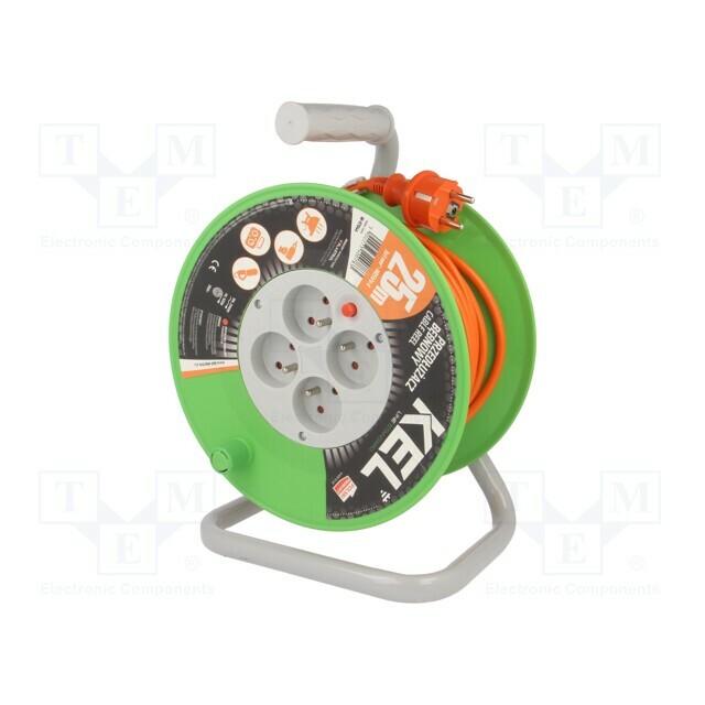 KEL Extension lead; H05VV-F; 3G1mm2; 25m