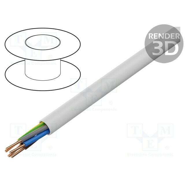 ELEKTROKABEL Wire; YDY; 5G1mm2; round; wire
