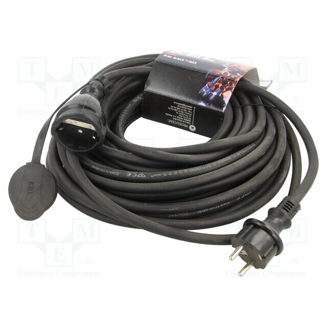 KEL Extension lead; H05RR-F; 3G2.5mm2
