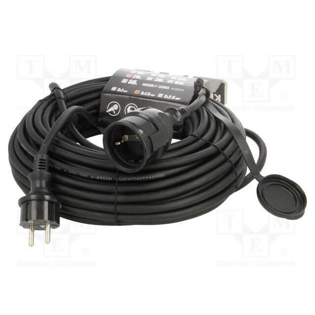 KEL Extension lead; H05RR-F; 3G1.5mm2