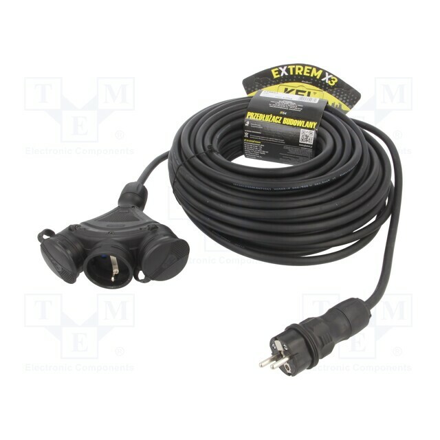 KEL Extension lead; H05RR-F; 3G2.5mm2