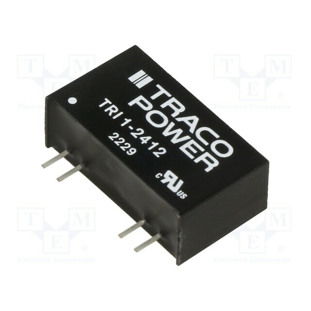 TRACO POWER Converter: DC/DC; 1W; Uin: