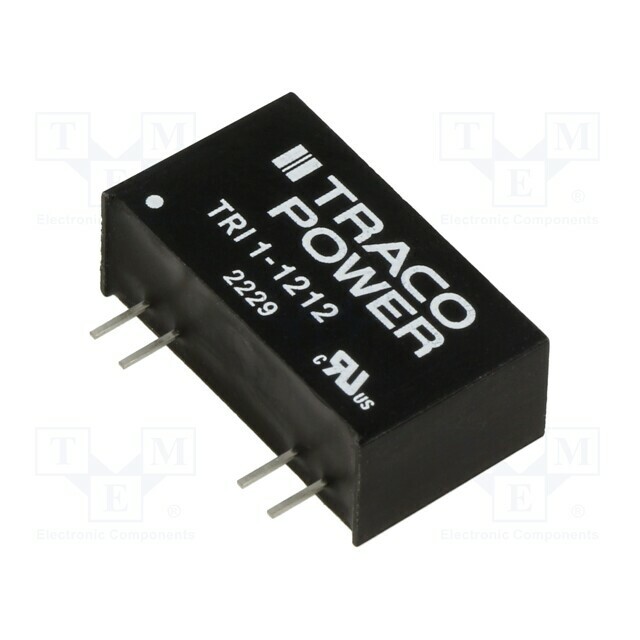 TRACO POWER Converter: DC/DC; 1W; Uin:
