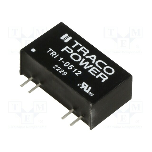 TRACO POWER Converter: DC/DC; 1W; Uin: