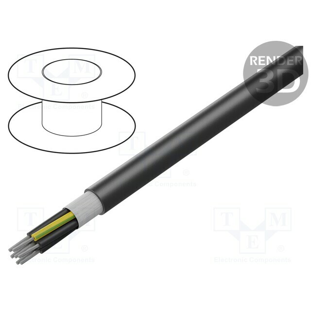 LAPP Wire: control cable; 12G0.5mm2