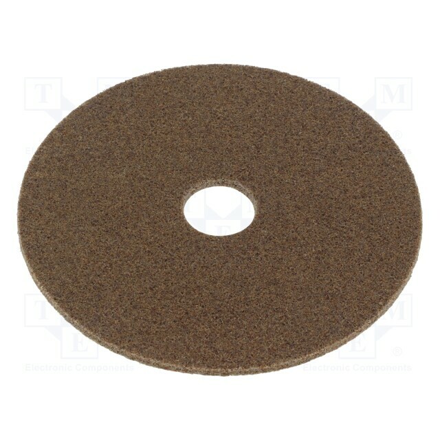 HURAGAN Grinding pin; fleece; Dim: Ø125x3mm