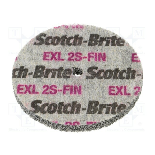 HURAGAN Grinding pin; fleece; Dim: Ø76x6mm