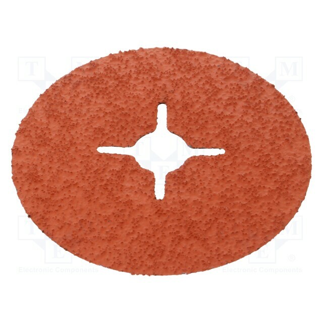Sanding plate; 125mm; fiber; Granularity: 36