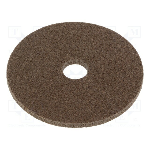 HURAGAN Grinding pin; fleece; Dim: Ø125x6mm