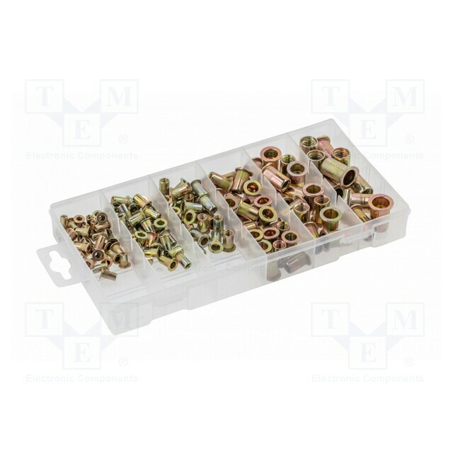 HÖGERT TECHNIK Rivet nuts set; 150pcs