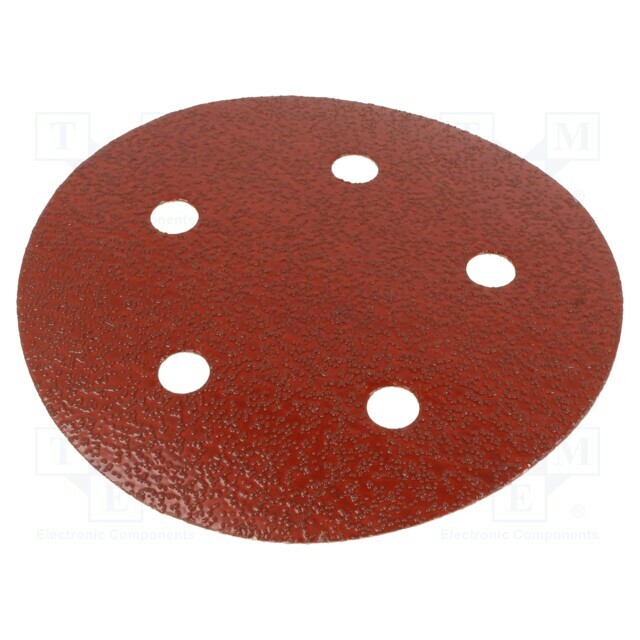 Sanding plate; 125mm; Granularity: 60; with