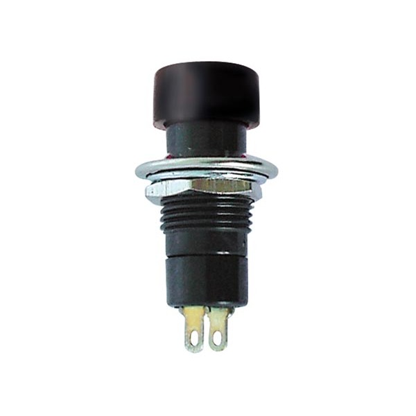 PUSH-BUTTON SWITCH OFF-(ON) BLACK | R1821B/B/125