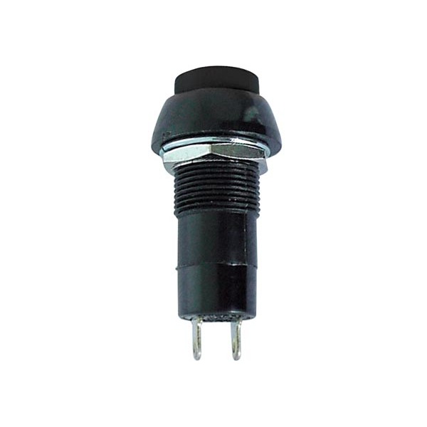 R18-25A PUSH SWITCH 1P OFF-ON BLACK