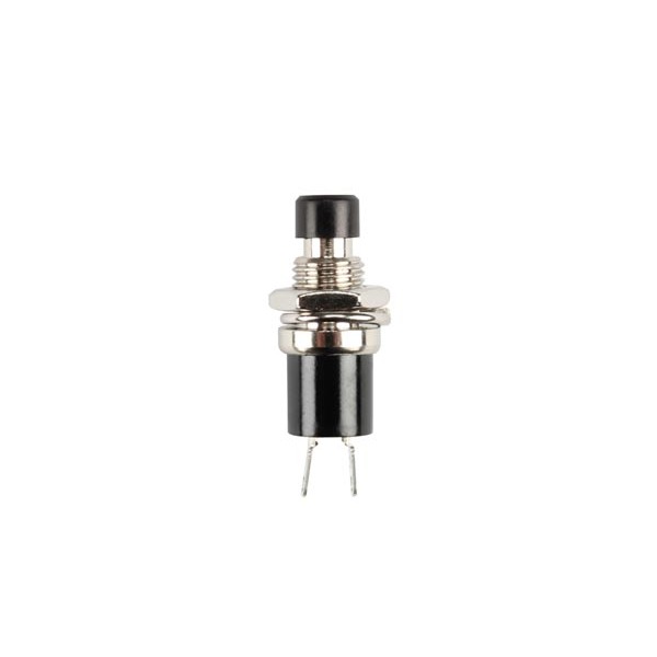 PUSH-BUTTON SWITCH ON-(OFF) BLACK | R1829B/B
