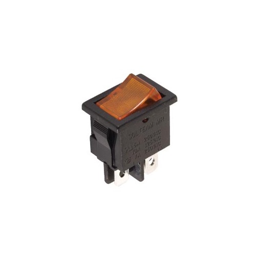 POWER ROCKER SWITCH 5A-250V DPST ON-OFF