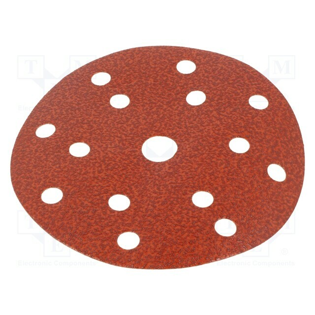 Sanding plate; 150mm; Granularity: 80; with