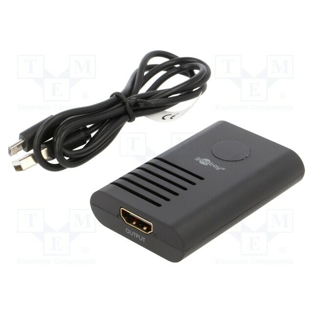 GOOBAY Repeater; HDMI socket,both sides