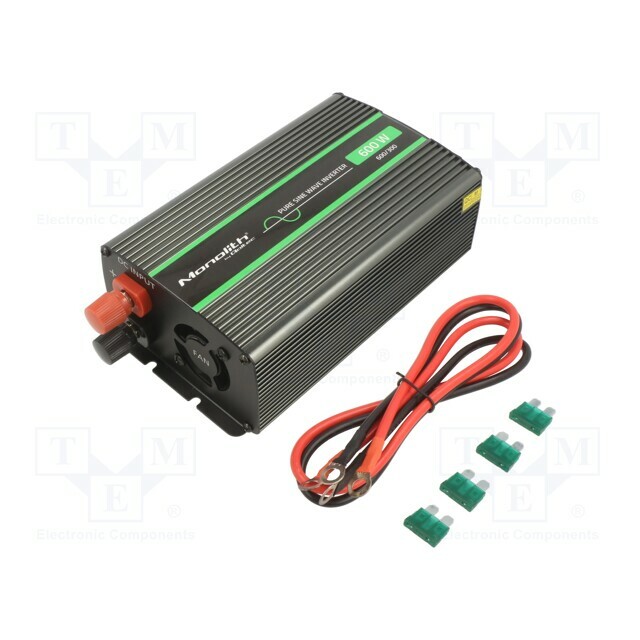 Converter: DC/AC; 300W; Uout: 230VAC; 12VDC