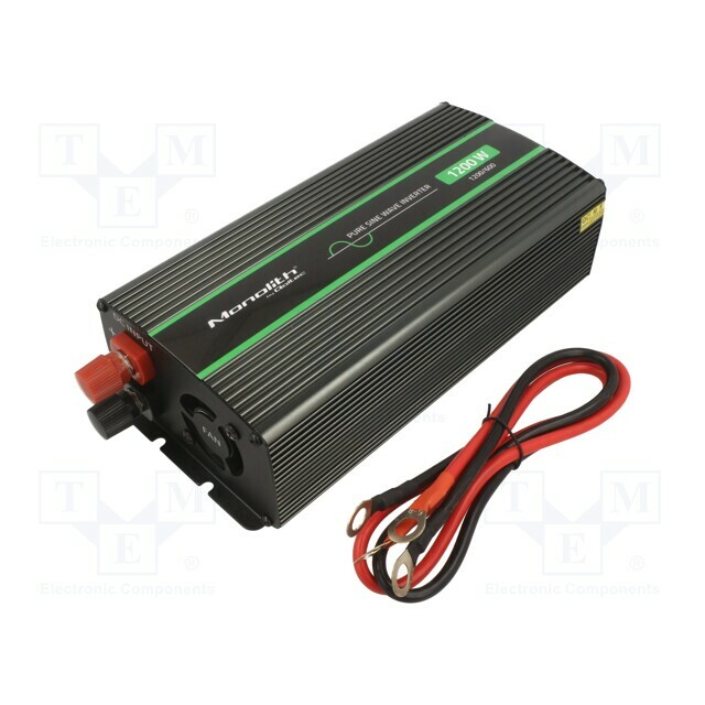 Converter: DC/AC; 600W; Uout: 230VAC; 12VDC