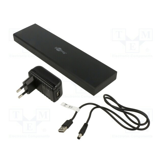 GOOBAY Splitter; HDMI 2.0; Input: