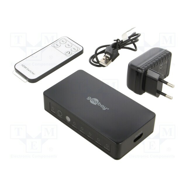 GOOBAY Switch; HDMI 2.0; Input: