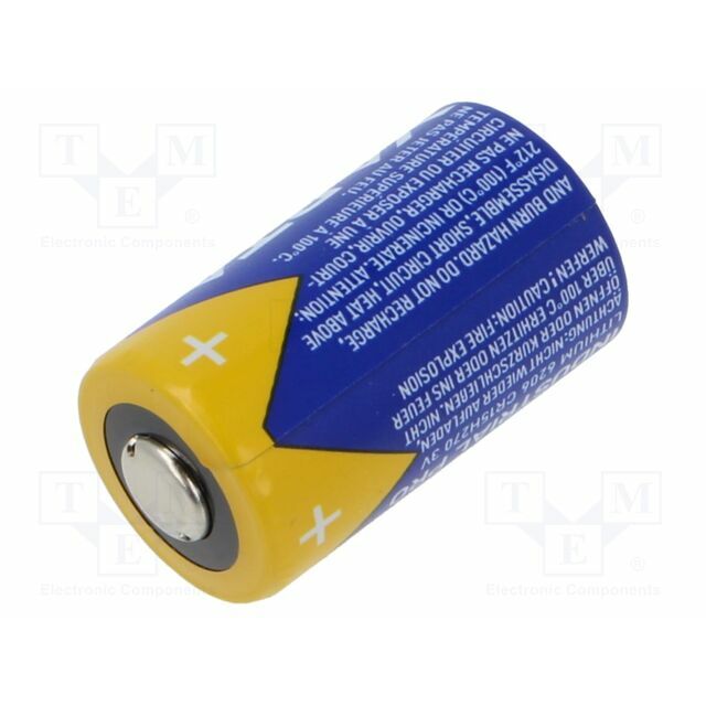 VARTA MICROBATTERY Battery: lithium; CR2; 3V