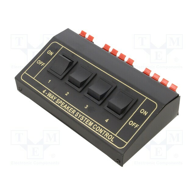 GOOBAY Speaker selector; Input: spring clamp