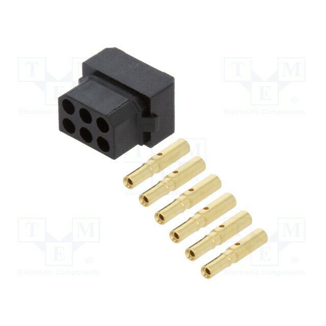 HARWIN Connector: wire-wire/PCB; plug; female; PIN: