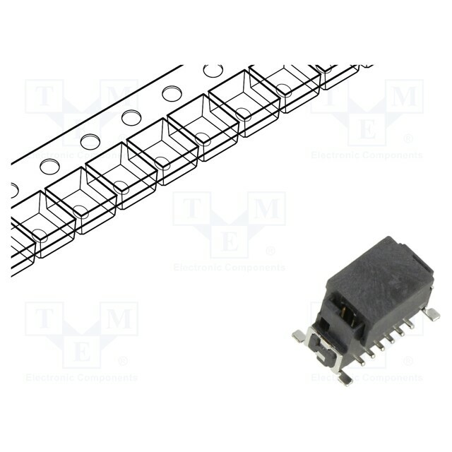 HARWIN Connector: PCB to PCB; male