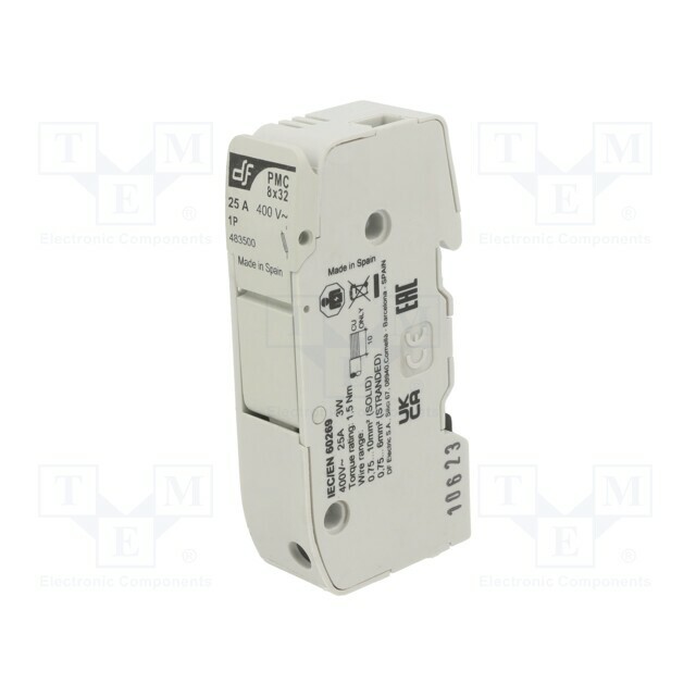 DF ELECTRIC Fuse holder; 8x32mm; for