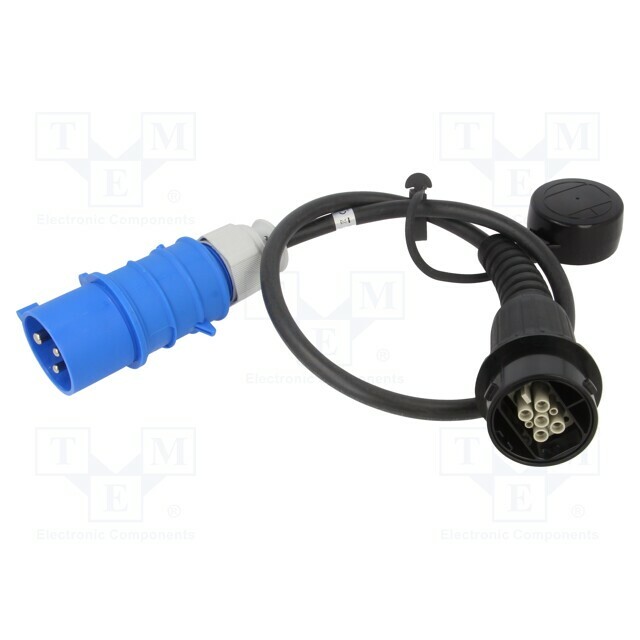 EMobility: cable; 1x0.5mm2,3x6mm2; 230VAC