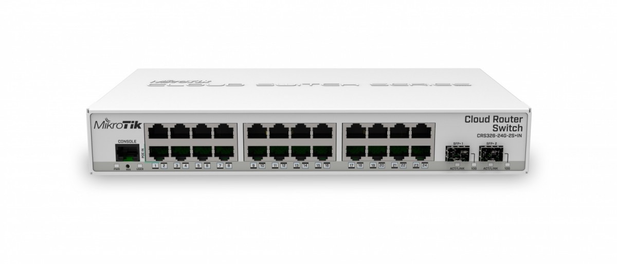 Switch MikroTik CRS326-24G-2S+IN | CRS326-24G-2S+IN |