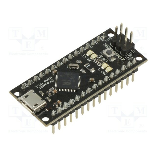 DFROBOT Controller; Arduino; Micro USB; ATMEGA32U4