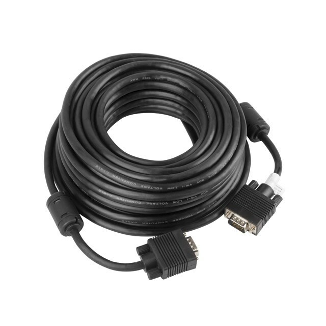 Lanberg CA-VGAC-10CC-0100-B VGA cable 10 m