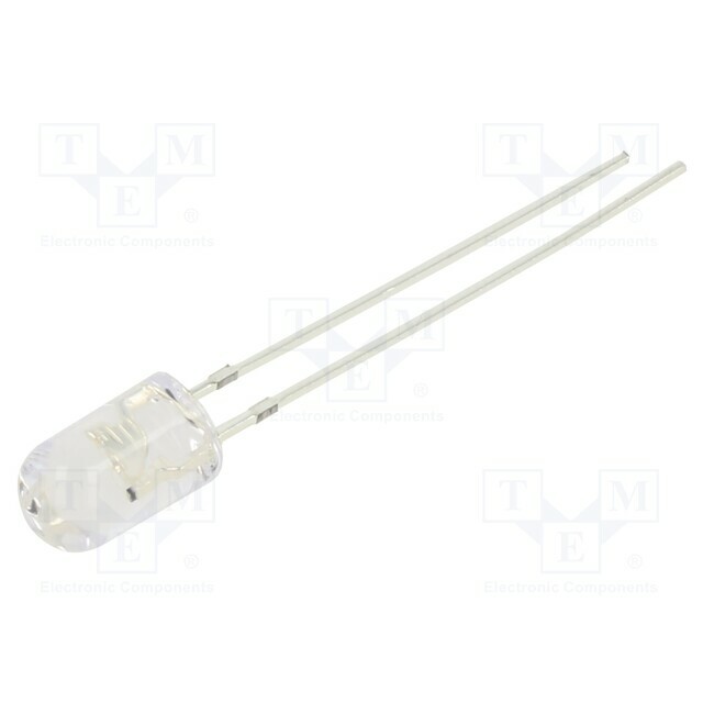 OPTOSUPPLY LED; blue; 5mm; 1560÷2180mcd; 30°