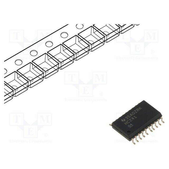 TEXAS INSTRUMENTS IC: digital; buffer,non-inverting