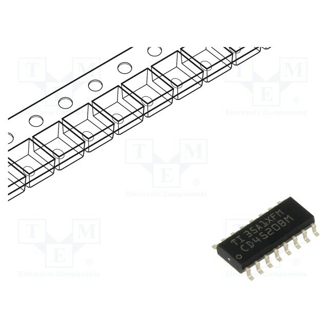 TEXAS INSTRUMENTS IC: digital; binary up