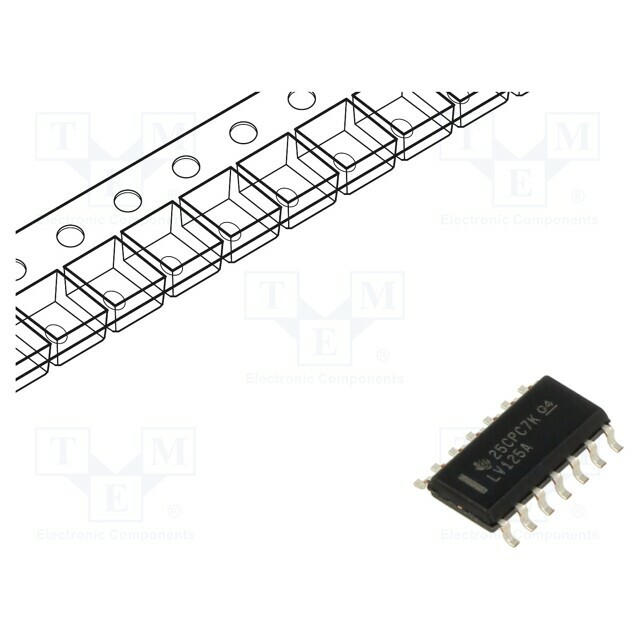TEXAS INSTRUMENTS IC: digital; bus buffer