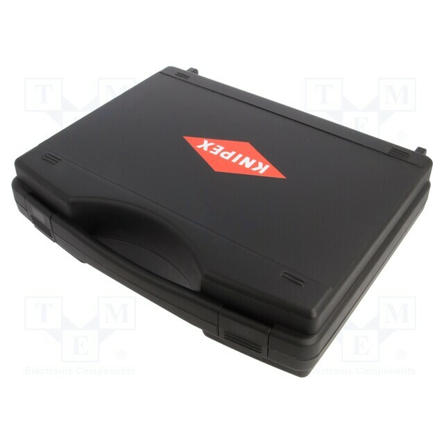KNIPEX Case; tool case; black; 345x280x80mm