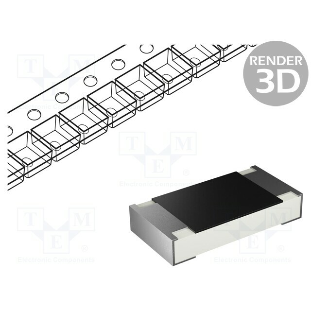 YAGEO Resistor: thick film; 200mΩ; SMD