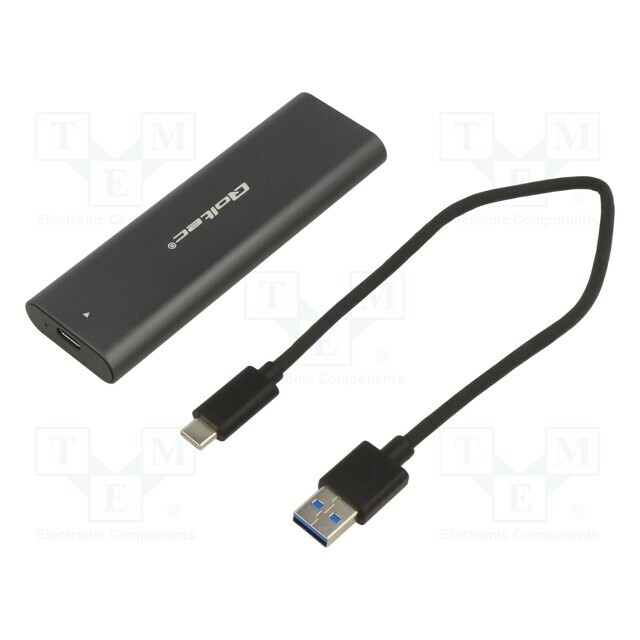 Hard discs housing: M.2; USB