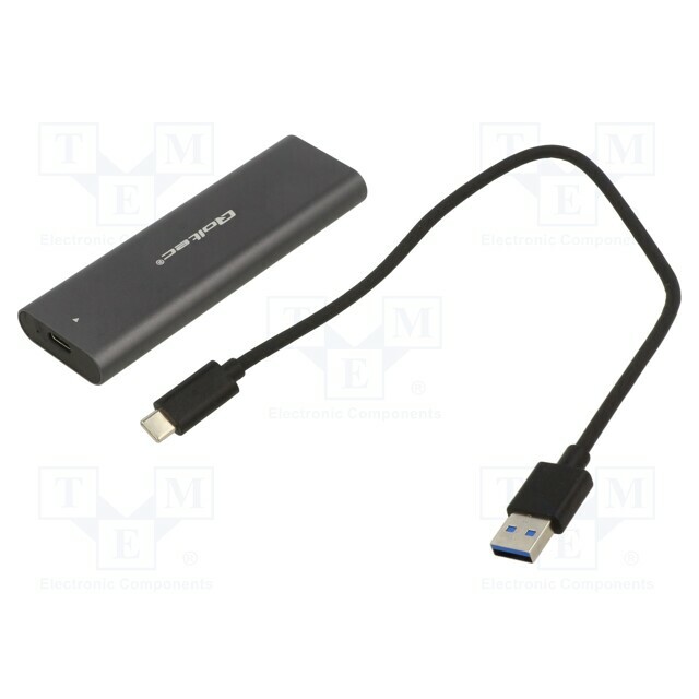 Hard discs housing: M.2; USB