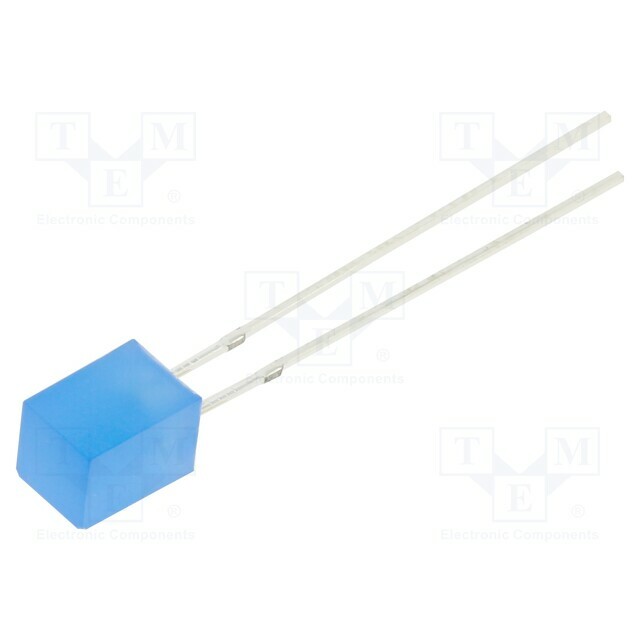 OPTOSUPPLY LED; blue; rectangular; 5x5x7mm; 220÷330mcd