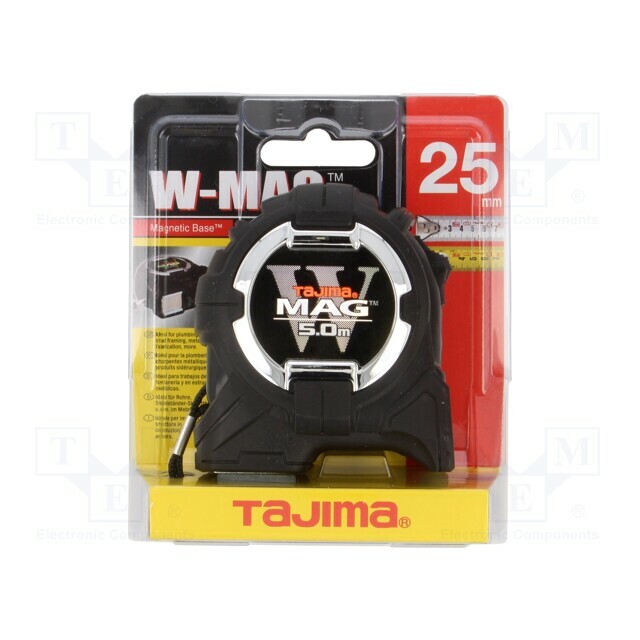 TAJIMA Measuring tape; L: 5m; Width: